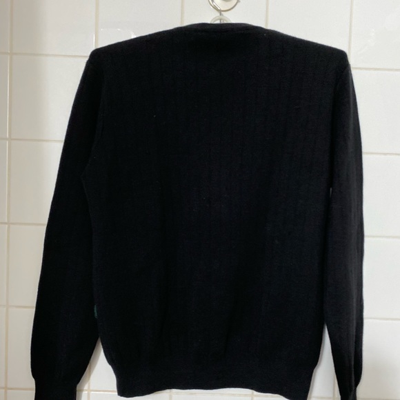 NWOT Boss By Hugo Boss Italian Made Black Sweater Size  S - Picture 5 of 12